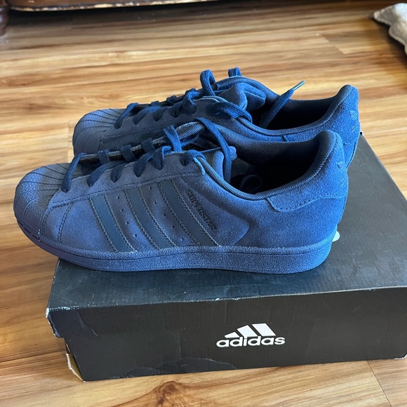 Adidas SuperStar J Collegiate Navy DS